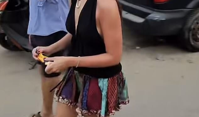 Gary Lineker was spotted by fans taking a stroll on the streets of Mexico with his daughter-in-law, Bella, and son Harry