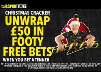 Get up to £50 in football free bets with talkSPORT BET