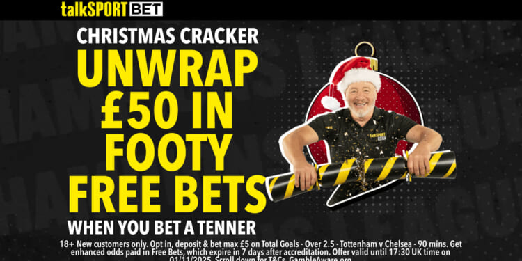 Get up to £50 in football free bets with talkSPORT BET