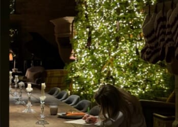 Harper Beckham was manifesting her future wishes this Christmas- after her beloved brother Brooklyn blocked their whole family as their feud rumbles on