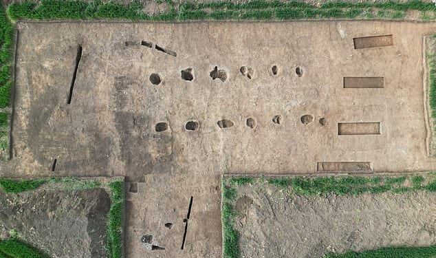 Excavators from the University of York have uncovered a large medieval timber hall