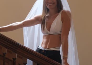 Holly Ramsay has kickstarted the countdown to her wedding to Adam Peaty later this month, despite her bitter feud with his family threatening to overshadow the big day