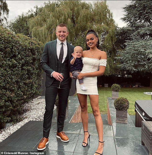 According to sources, Adam's ex Eirianedd Munroe - who he shares five-year-old son George with - thinks it is 'hypocritical' that the couple have changed their name