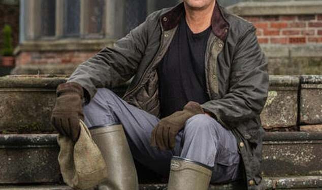 Hopwood DePree (pictured) says he has spent £8.5million trying to restore a stately home in Middleton, Greater Manchester