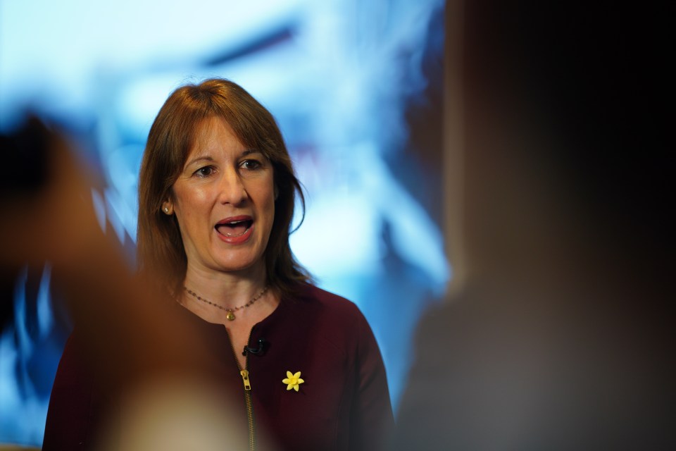 Chancellor of the Exchequer Rachel Reeves speaking to the media at the Wales Investment Summit.