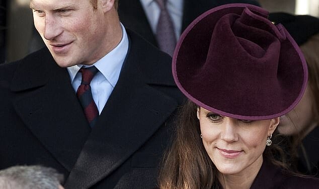Eight months after her fairytale wedding to Prince William, Kate (pictured), then 29, joined the Royal Family for their annual festivities at Sandringham in December 2011