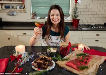 Sarah Rainey tries her hand at cooking a selection of festive dishes using christmas trees as a key ingredient