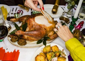 A turkey with all the trimmings is the only option many wil choose at Christmas