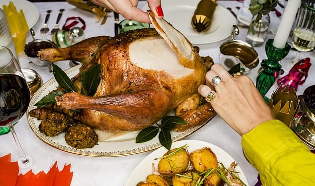 A turkey with all the trimmings is the only option many wil choose at Christmas