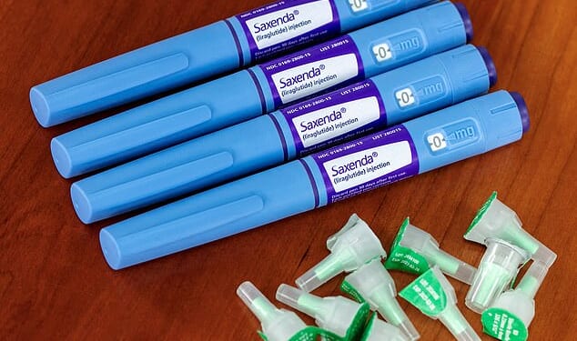 Liraglutide — sold under the brand name Saxenda — is often offered to people with with a BMI of over 30 on the NHS as it improves blood sugar control and aids weight loss