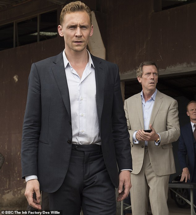 Laurie (R) had tried to get an option on John le Carre¿s original book ¿ with an eye to playing the lead character Jonathan Pine  (Pictured with Hiddleston, left, in The Night Manager)