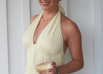 Rachel Christensen (pictured here), 24, was diagnosed with thyroid cancer last year after mistaking her symptoms for exhaustion from a busy lifestyle