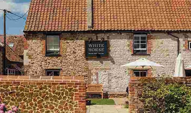 White Horse Holme-next-the-Sea in East Anglia. Owner James Nye says: 'It feels like the Government is piling on pressure at the very moment we need its backing most'