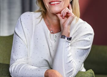 Sandie Peggie, 52, (pictured) has become one of the most famous nurses in Britain ¿ her objections about sharing a women's changing room with a transgender colleague turning her into a lightning rod in the culture war over sex, gender and women's rights