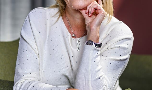 Sandie Peggie, 52, (pictured) has become one of the most famous nurses in Britain ¿ her objections about sharing a women's changing room with a transgender colleague turning her into a lightning rod in the culture war over sex, gender and women's rights