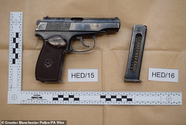 More weapons seized by police during the arrest of Saadaoui