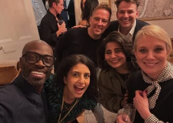 CBBC fans went wild after a gang of iconic presenters reunited for a beaming snap at a Christmas party this week