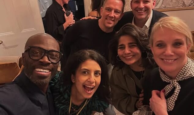 CBBC fans went wild after a gang of iconic presenters reunited for a beaming snap at a Christmas party this week