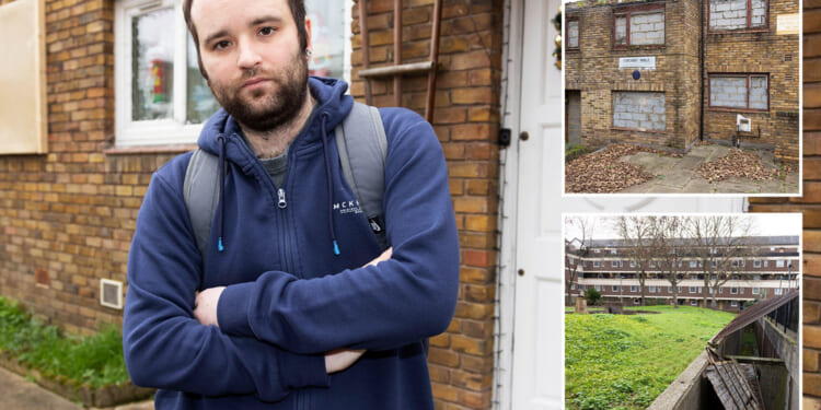 I'm last man standing in derelict estate