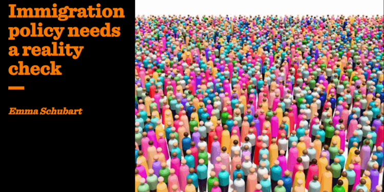 Immigration policy needs a reality check | Emma Schubart