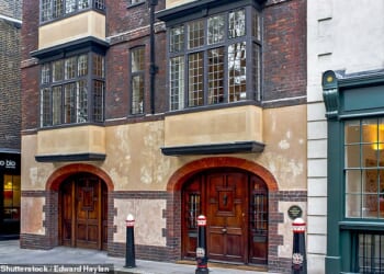 Located on Cloth Fair, a tiny street in the City of London, is the capital's oldest surviving house - a four-bedroom townhouse built between 1597 and 1614