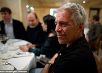House Democrats released 68 photographs from Jeffrey Epstein's estate on Thursday, including images taken at the Edge Group's annual Billionaires' Dinner in 2011. Epstein is pictured at the event, seated with several other guests