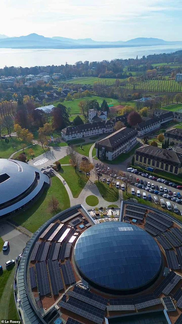 The Radziwills and Metternichs studied at Le Rosey, pictured above