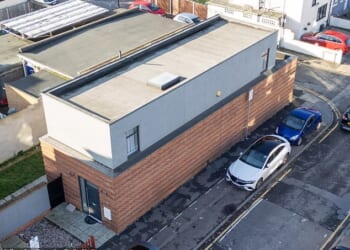 The Dagenham property (pictured) has been likened to the Bibby Stockholm barge - but is on sale for £500,000