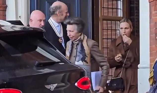 Princess Anne's daughter Zara Tindall was a breath of fresh air as she joined her for a rare royal engagement last week in London - but not before stopping to munch on a biscuit