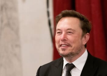 Elon Musk attends a U.S. Senate bipartisan artificial intelligence insight forum at the U.S. Capitol in Washington, D.C., on Sept. 13, 2023.