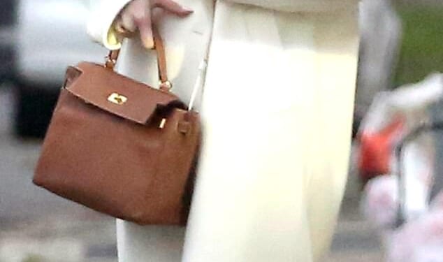 Holly Ramsay sets off yesterday to prepare for her wedding in Bath