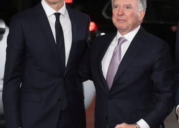 Donald Trump's son-in-law Jared Kushner (pictured left) and Middle East envoy Steve Witkoff (pictured right)  have developed a $112.1billion plan to reinvent the Gaza strip into a luxury destination