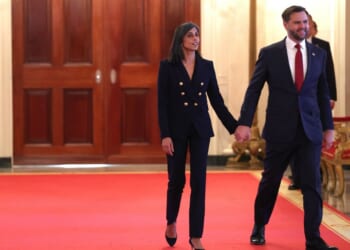 Vice President J.D. Vance had a great comeback to the leftists who made a big deal over the fact that his wife Usha has been pictured without her wedding band on.