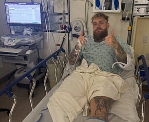 The American revealed the surgery 'went well'