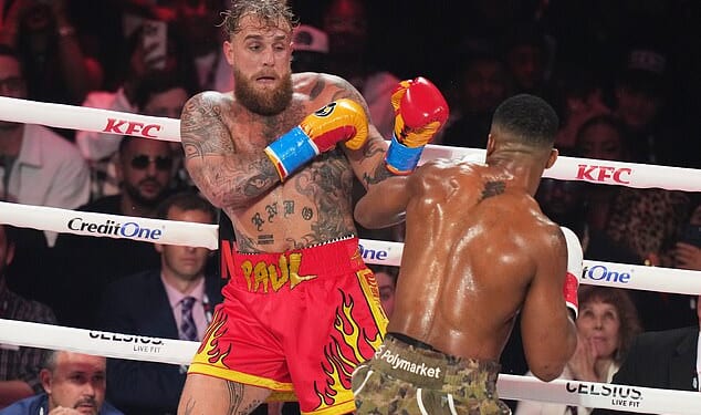 Jake Paul's mum said Anthony Joshua apologised after beating her son last weekend