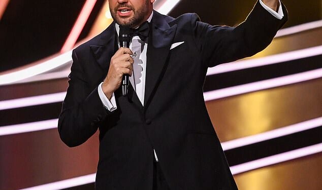 Jason Manford, 44, took to social media to defend his 'tough gig' hosting the Royal Variety Perfomance for the first time on Sunday