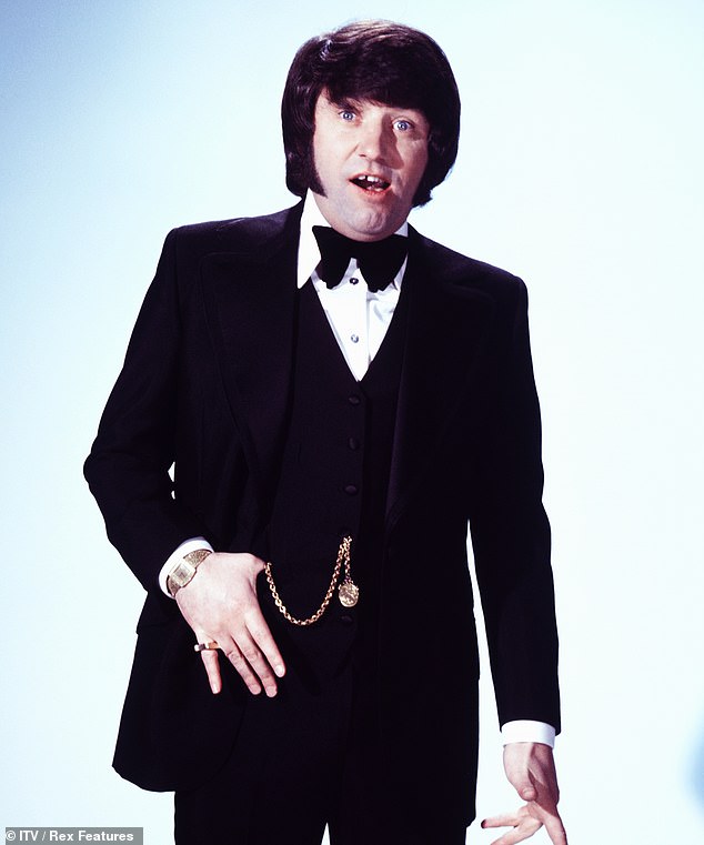 Some fans claimed he was 'rehashing old material' and branded him a 's*** Jimmy Tarbuck' (Jimmy Tarbuck pictured 1973)