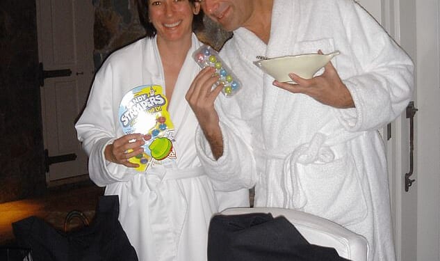 A trove of files released this week by the DoJ related to the Epstein investigation included photos of Copperfield and Ghislaine Maxwell wearing matching white bath robes together