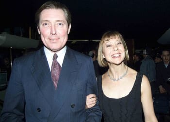 Johan Tham, the husband of celebrated actress Jenny Agutter, has died aged 81 following a battle with cancer (pictured in 2002)