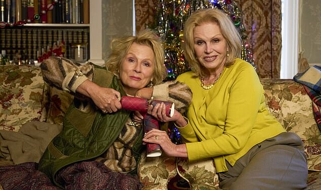 Joanna Lumley has revealed she told her former co-star Jennifer Saunders that they had to reunite on-screen 'or I'll have to kill you'