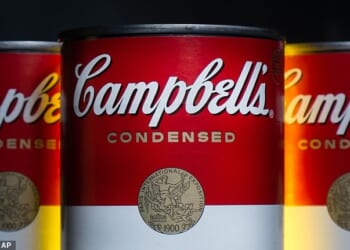 There was unsettling news for soup fans last week, as Campbell's ¿ one of Britain's most-trusted brands ¿ found itself mired in controversy (file photo)