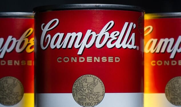 There was unsettling news for soup fans last week, as Campbell's ¿ one of Britain's most-trusted brands ¿ found itself mired in controversy (file photo)