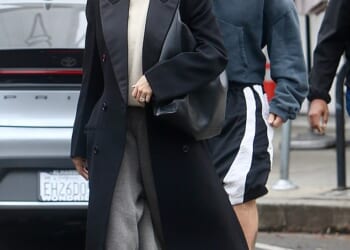 Justin and Hailey Bieber looked sullen as they stepped out for lunch in West Hollywood on Friday, December 19, just six days before Christmas