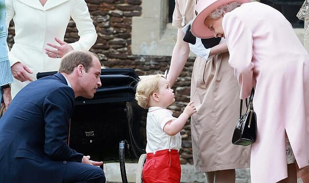 Maria Teresa Turrion Borrallo is seen wearing the distinctive brown and white Norland uniform while tending to the children in 2015