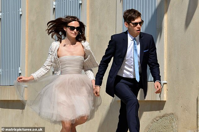 The property had a very special place in her heart as it was where she and husband, Klaxons  keyboardist James married in 2013 (pictured)