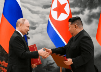 Kim Jong-un hails bond of 'blood and death' with pal Putin after throwing his troops into Ukraine meatgrinder