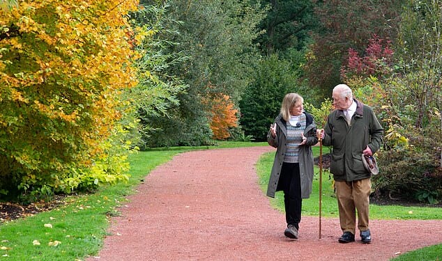 King Charles spoke of his passion for gardening while touring the estate of his Scottish home, Dumfries House (pictured last month)
