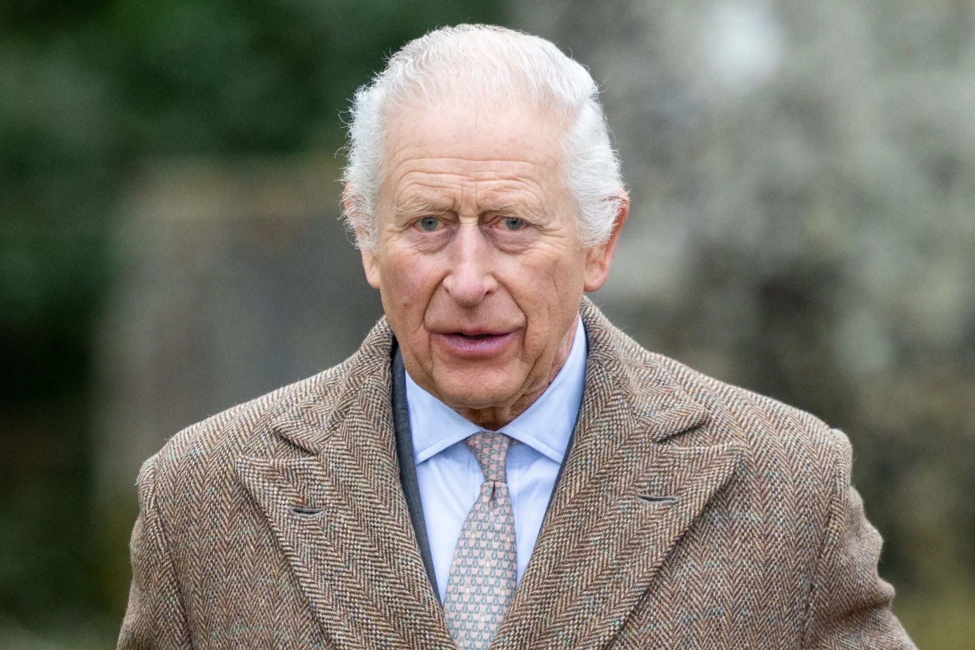 An image collage containing 1 images, Image 1 shows Cancer-stricken King Charles creates a new-age healing garden at his home