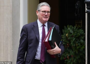 Pollsters feel Keir Starmer would be the leader most likely to make a boring speech at a festive gathering