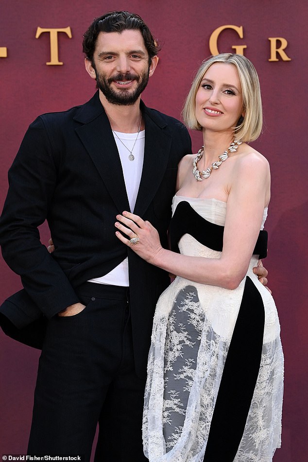 The couple met while filming the fifth series of the ITV show in 2014, portraying Lady Edith and Andrew Parker and in September, Michael revealed the pair had tied the knot secretly